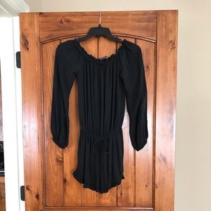 Brandy Melville off shoulder shorts romper